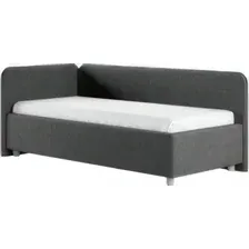 Кровать-тахта Сонум Capri L 90x200 (микровелюр серый)