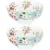 Набор салатников Elan Gallery Яблоневый цвет на голубом New Bone China 420785