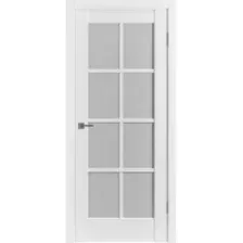 Дверь межкомнатная Emalex ER1 ДО Ice,white cloud 2000х900х35мм
