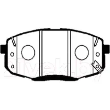 Тормозные колодки Patron PBP095KOR