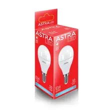 Лампа светодиодная Astra G45 10W E14 4000K