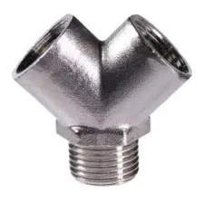 Переходник Y-образный 1/4"F х 1/4"M х 1/4"F FUBAG 180340 B