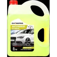 Антифриз CHEMIPRO CH067 желтый готовый G11 4.2 л 5 кг CHEMIPRO CH067