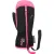 Горнолыжные варежки Reusch Ben 6285408-7769 (р-р 4, Mitten Black/Knockout Pink)
