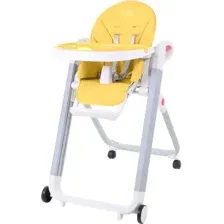 Высокий стульчик Nuovita Futuro Bianco (желтый)