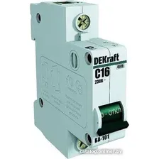 Выключатель автоматический DEKraft 11005DEK