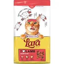 Сухой корм для кошек LARA Adult с ягненком / 441164 (7кг)