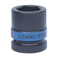 Головка торцевая ударная шестигранная 1" 33 мм KING TONY 853533M