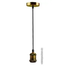 Подвесная люстра JAZZway Retro PLC 01 E27 ANTIQUE BRONZE