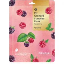  Frudia Маска для лица тканевая Тонизирующая маска с малиной 20 мл