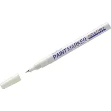 Маркер-краска MunHwa Extra Fine Paint Marker 1мм / 08-7205 (белый)