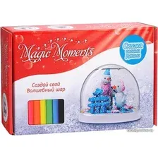 Набор для создания поделок/игрушек Magic Moments Волшебный шар. Снеговики mm-1