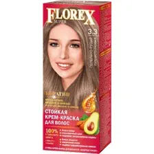 Крем-краска Florex Super, 3.3, пепельно-русый
