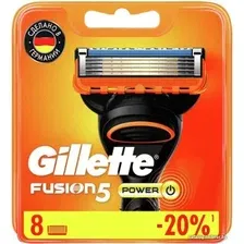 Сменные кассеты для бритья Gillette Fusion Power 8 шт