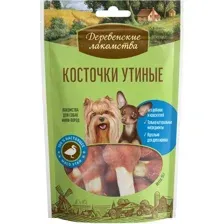 Лакомство для мини-пород: косточки утиные 55 г