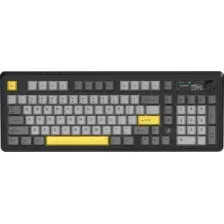 Клавиатура Ajazz AK980 V2 (серый/белый/желтый)