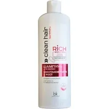 Шампунь для волос BelKosmex Clean Hair Lecithin+ Восстановление и рост (500г)
