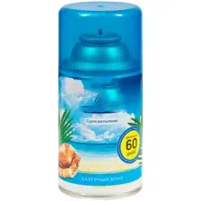 Сменный блок для освежителя воздуха OfficeClean Лазурный бриз (250мл)