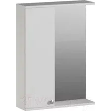 Genesis Мебель Шкаф с зеркалом 60x18x83 (белый)