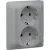 Розетка Legrand Galea Life 771330 (алюминий)