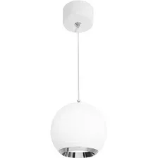 Подвесная люстра ЭРА PL32 WH/CH MR16 GU10 Б0061379 (белый/хром)