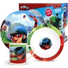 Набор сервировочный ND Play Леди Баг и Супер-Кот, Позитивные вайбы 315087