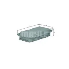 Фильтр воздушный KNECHT/MAHLE LX1002