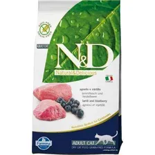 Сухой корм для кошек Farmina N&D Grain Free Cat Lamb & Blueberry Adult 0.3 кг