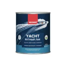 Лак яхтный NEOMID, алкидно-уретановый, глянцевый, 0,75 л