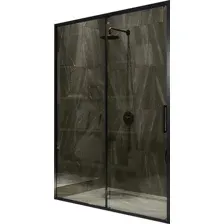 Душевая дверь MaybahGlass 195x120 MGD-1541-6 (бронза стекло/черный)