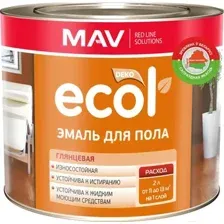 Эмаль MAV Ecol ПФ-266 2кг (желто-коричневый)