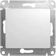 Кнопка без фиксации Schneider Electric Glossa GSL000115 (белый)