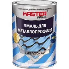 Грунт-эмаль Farbitex Profi Master Для металлопрофиля и сэндвич-панелей RAL 5021 (2кг, водянисто-синий)