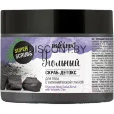 Скраб для тела Belita Super Scrubs Угольный Детокс с вулканической глиной (300г)
