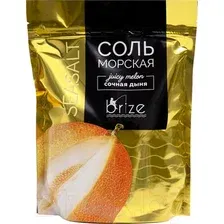 Соль для ванны Medicalfort Brize Сочная дыня Косметическая морская ароматизированная (1.1кг)
