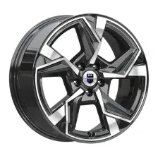 Литой диск K&K Кайан 18x7.5" 5x112мм DIA 66.6мм ET 46мм Алмаз черный