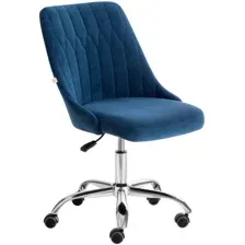 Кресло офисное Tetchair Swan флок (синий)