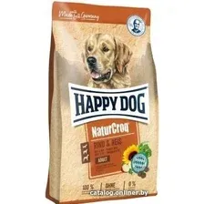 Сухой корм для собак Happy Dog NaturCroq Beef & Rice 15 кг