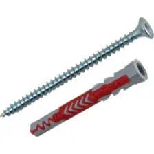Дюбель распорный FISCHER Duopower 6x50 с саморезом / 537660f (4шт)
