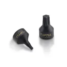 Головка торцевая 1/4" с насадкой TORX T30 SNCM+V TOPTUL