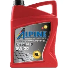 Моторное масло Alpine Special F 5W-30 5л
