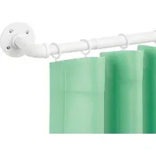 Карниз для штор UG Home Раздвижной 1-рядный 1КМ-180-360-БЛ (1.8-3.6м, белый)