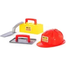 Набор инструментов игрушечных Полесье Набор каменщика Construct 3 50519