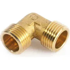 Угольник латунный 1/2&quot с наружной резьбой GENERAL FITINGS (270020H040400A)