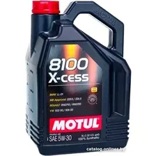 Моторное масло Motul 8100 X-cess 5W-30 5л