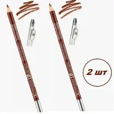 Farres Карандаш с точилкой для губ (шоколад) 2шт w207-036