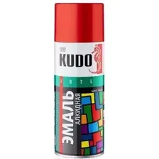 Эмаль Kudo Универсальная / KU-10042 (520мл, темно-красный)