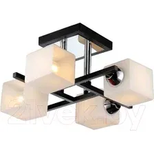 Припотолочная люстра Imex MD.0073-4-S WENGE+CH