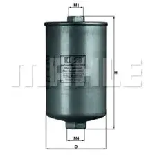 Топливный фильтр Mahle Knecht KL28