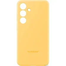 Чехол для телефона Samsung Silicone Case S24+ (желтый)